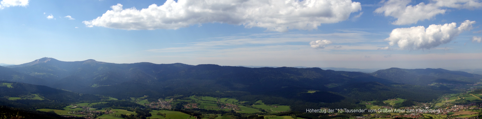 Die 12000er im ARBERLAND BAYERISCHER WALD