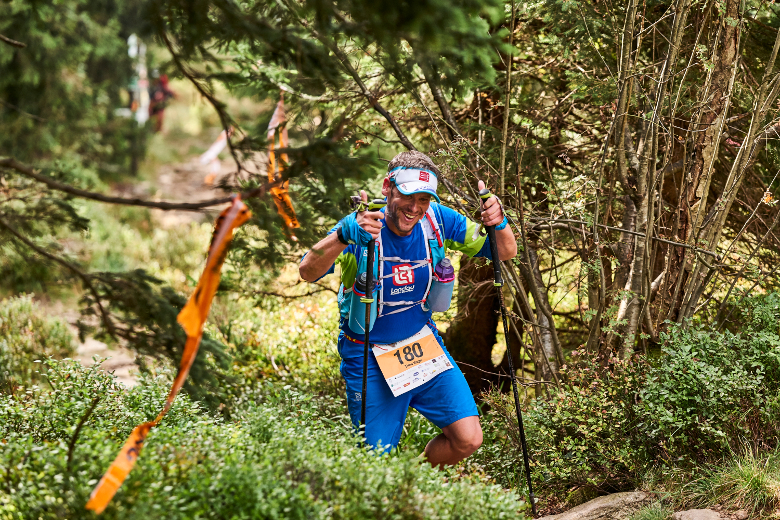 Immer gut gelaunt beim ARBERLAND Ultra Trail - Der Weg ist das Ziel