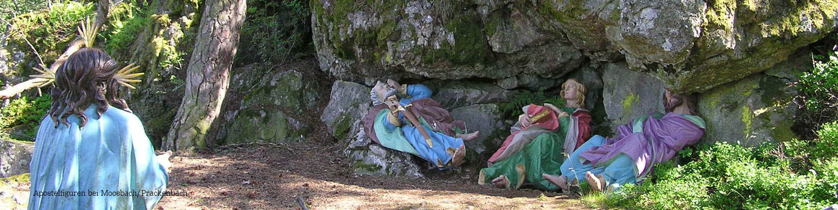 Apostelfiguren bei Moosbach