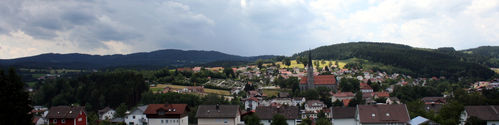 Teisnach mit Pfarrkirche