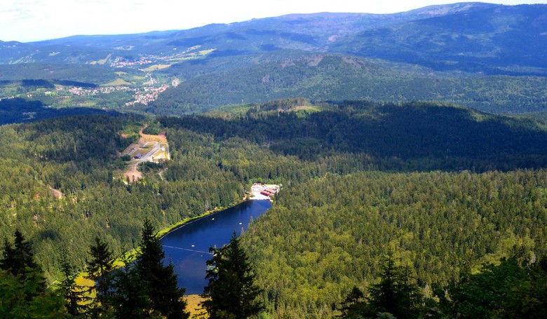 Blick auf den Großen Arbersee