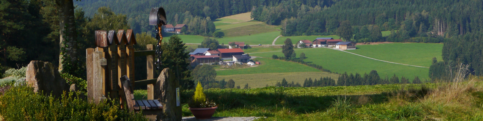 Aussicht in Böbrach