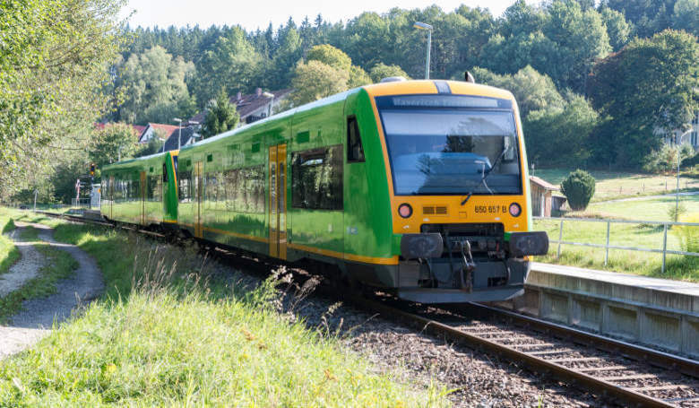 Bahnstrecke Regen - Bettmannsäge.