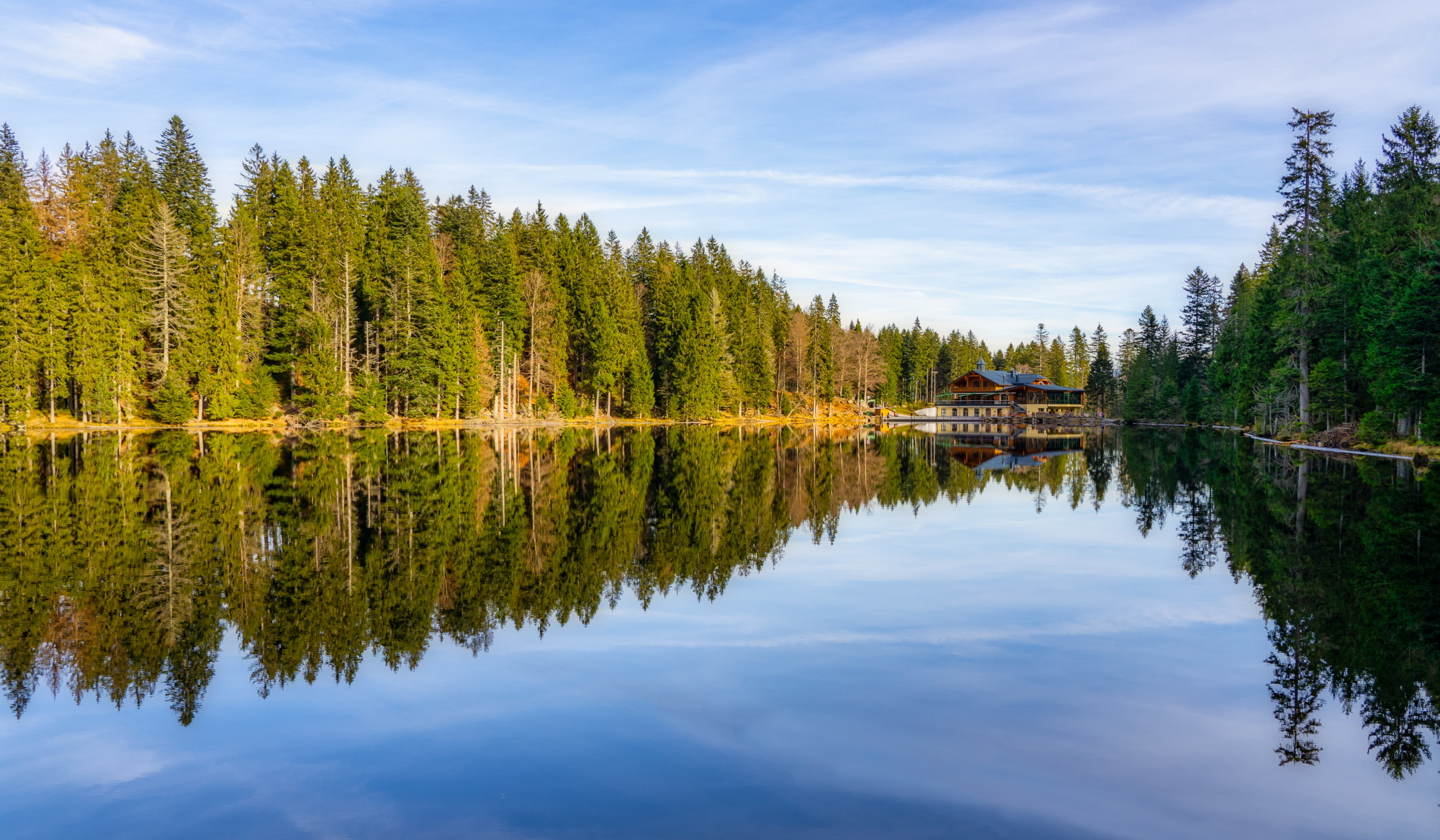 Zwischenziel, der Große Arbersee bei der Etappe 2 der ARBERLAND Runde