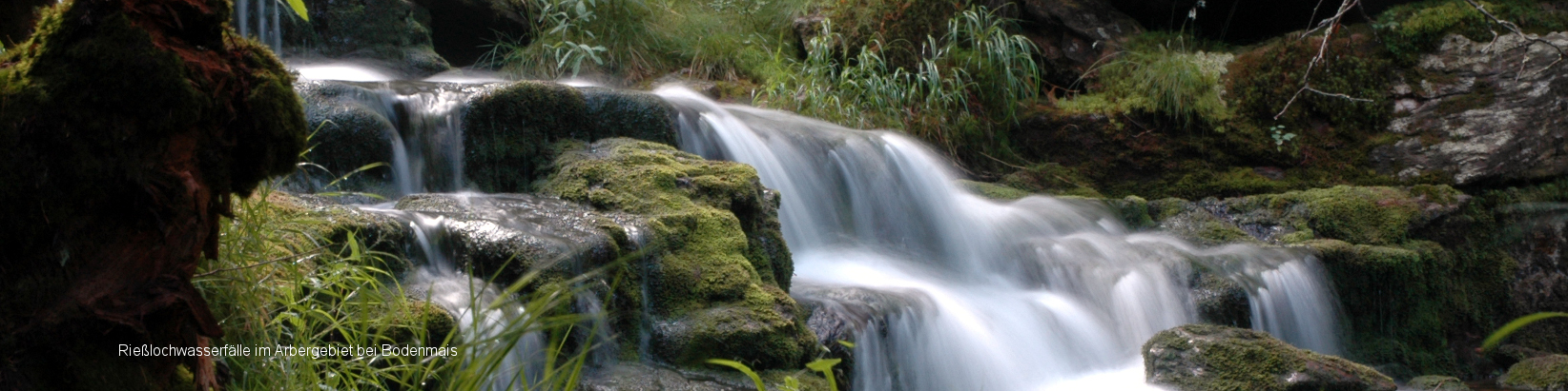 Rißlochwasserfälle im ARBERLAND.