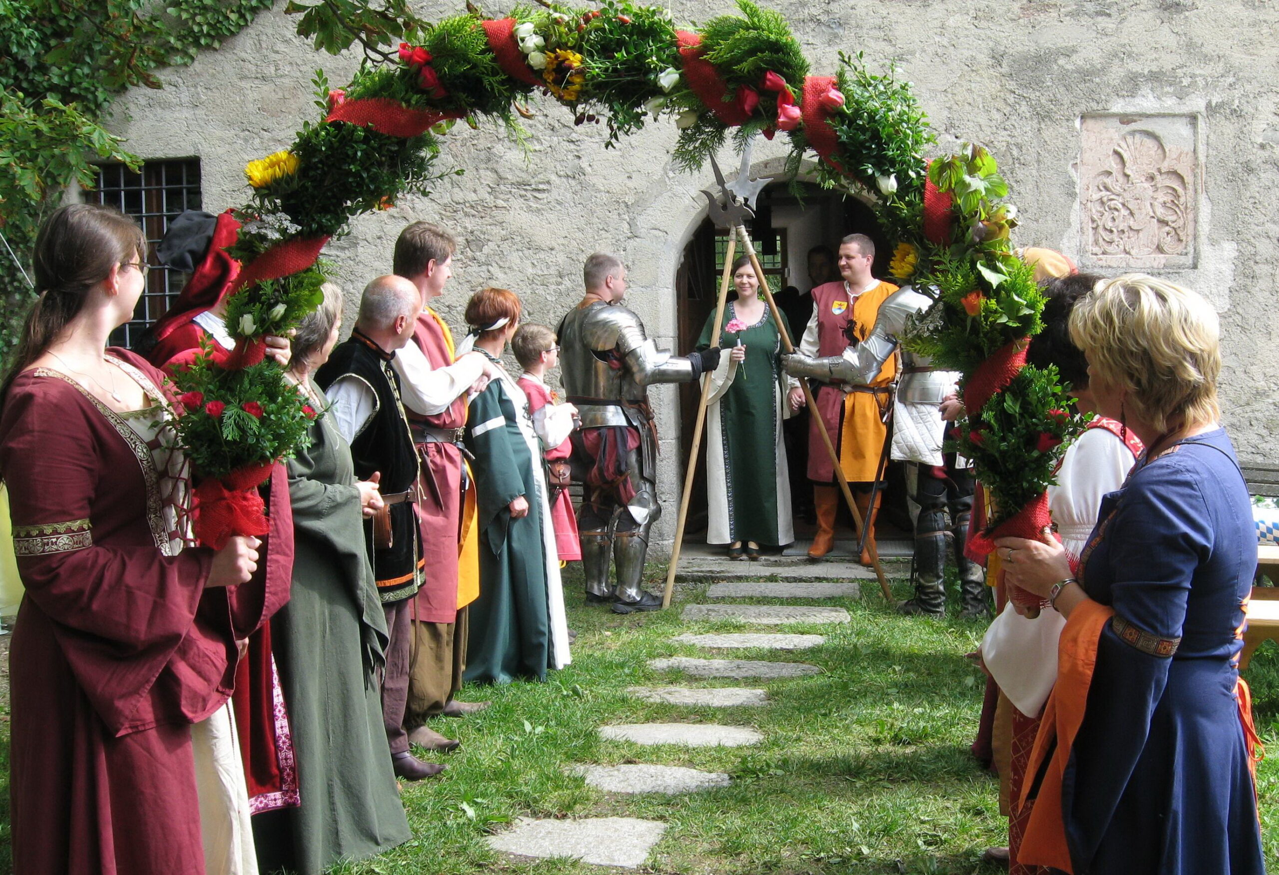 Hochzeit auf der Burgruine Weissenstein