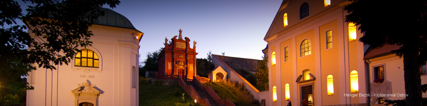 Heiliger Bezirk - Klosterareal der Stadt Ostrov