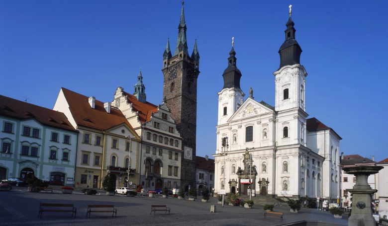 Stadt Klattau in Böhmen.