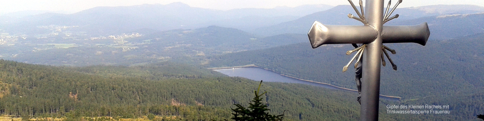 Ausblick vom Kleinen Rachel