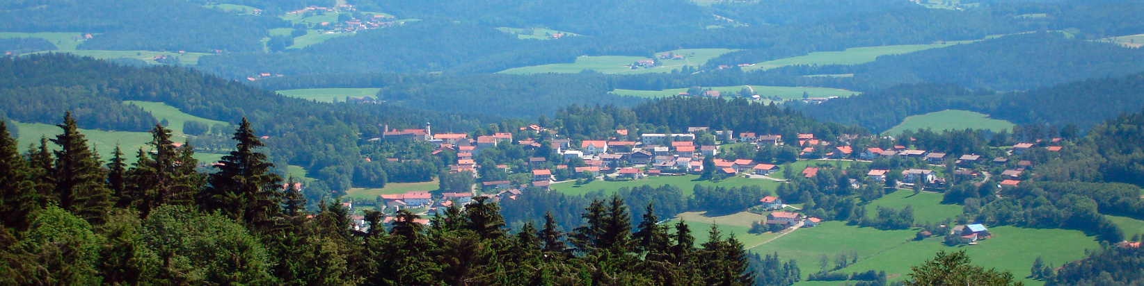 Panoramablick Hinterwies