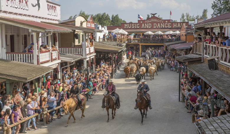 American-History-Show - eine der zahlreichen Events in Pullman City.