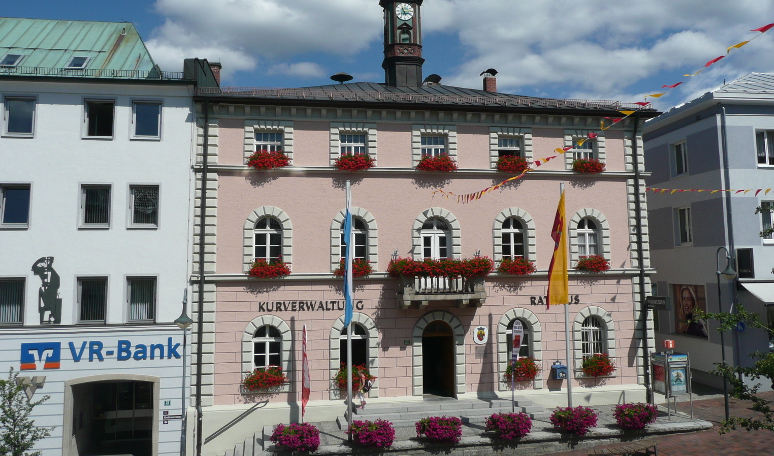 Rathaus Zwiesel mit Tourist-Information