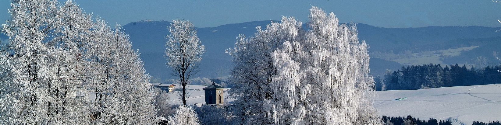 Gotteszell im Rauhreif