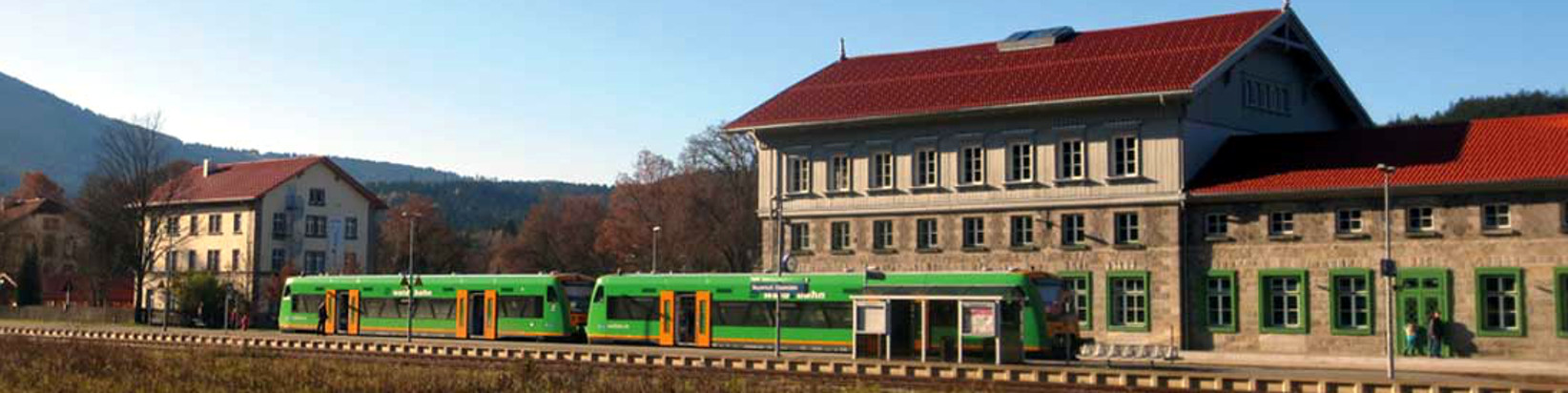 NaturparkWelten in Bayerisch Eisenstein am Grenzbahnhof