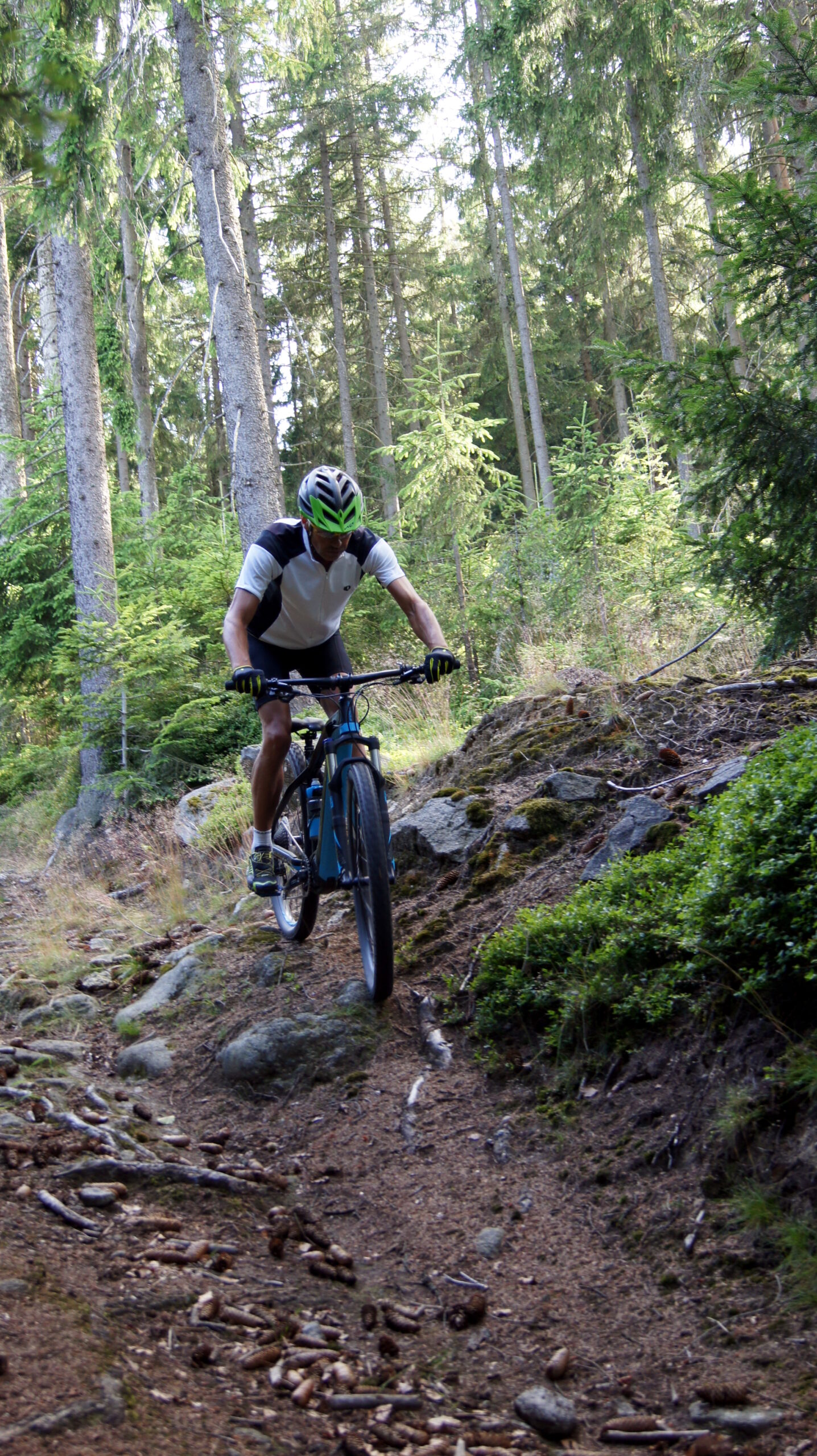 Bayerwaldguide Michael Dirmaier unterwegs mit dem e-Bike