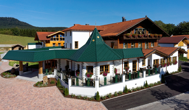 Terrasse des Musikhotels Tonihof