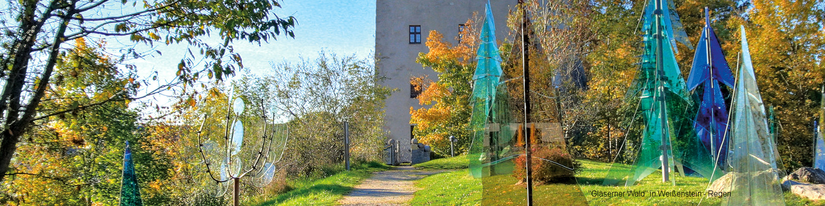 Der Gläserne Wald in Weißenstein.