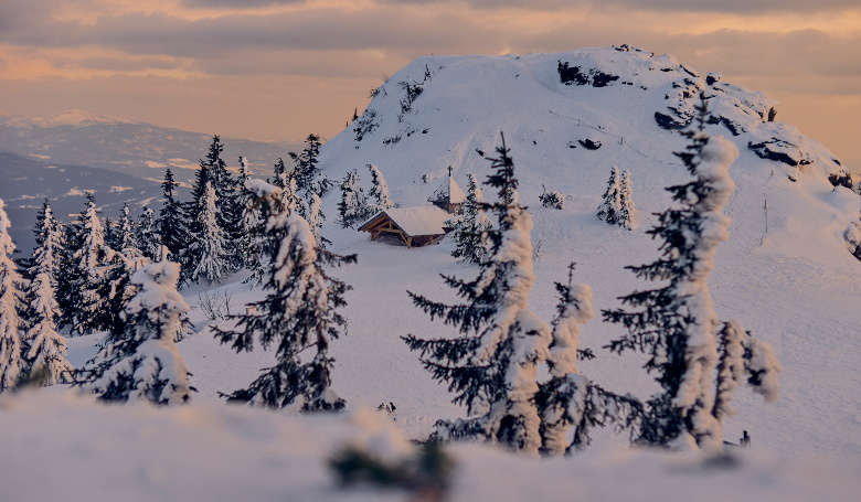 Arberkapelle im Schnee