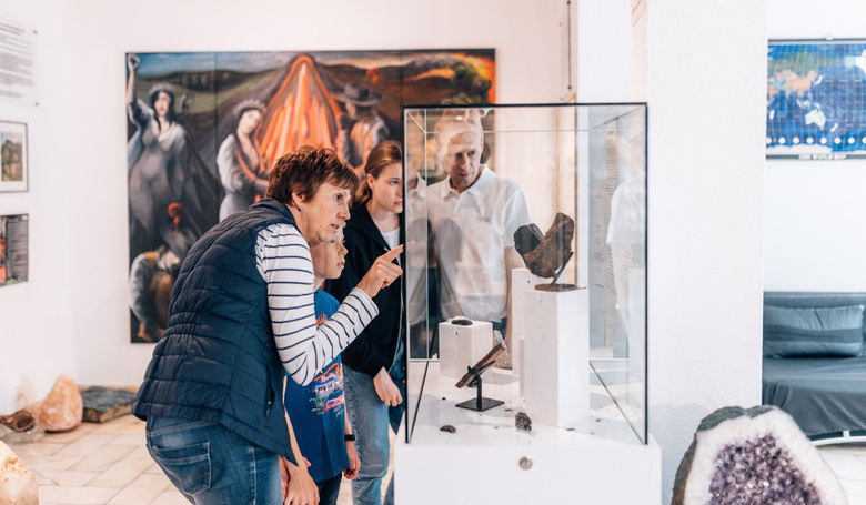 Entdeckertour für Familien im Kristallmuseum in Viechtach.