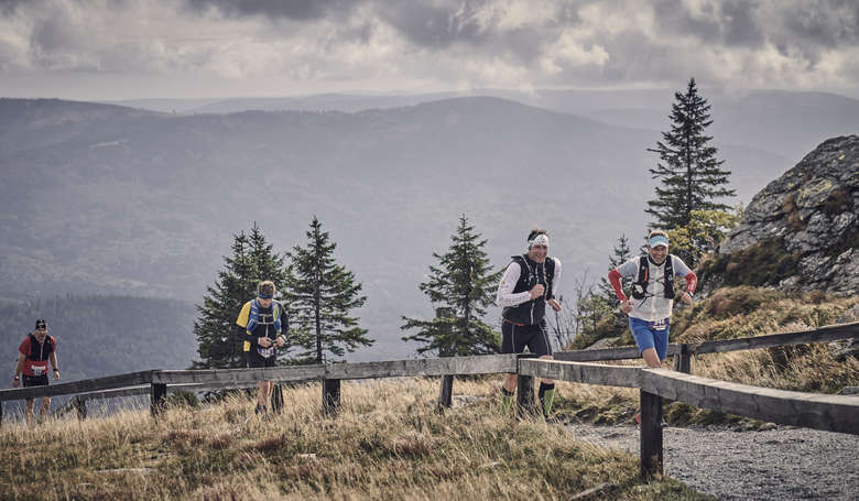 Der ARBERLAND Ultra Trail über dem Großen Arber